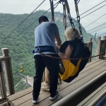 Deathride glazen brug van Zhangjiajie