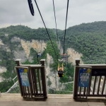 Deathride glazen brug van Zhangjiajie