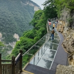 Glazen brug van Zhangjiajie